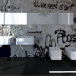 graffiti BATHROOM